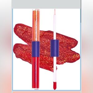 NIB Unicorn Snot Quiet Riot glitter lip duo-Clash